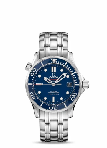 Omega Seamaster Diver 300M Co-Axial 36.25 Stainless Steel / Blue/ Bracelet / Ceramic 212.30.36.20.03.001 (21230362003001)